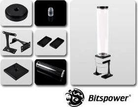 Bitspower Dual/Single D5 Upgrade Kit 250 schwarz (BP-D5TOPUK250P-BKCL)
