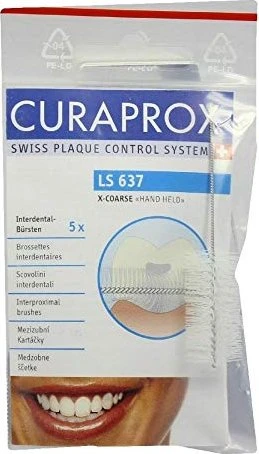 Curaden Curaprox LS637 Interdentalbürste, 5 Stück