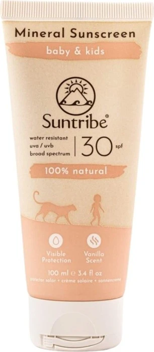 Suntribe Kids Mineral Sonnencreme LSF30, 100ml