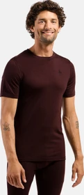 Odlo Natural Merino 200 Baselayer Funktionsshirt kurzarm fudge (Herren)