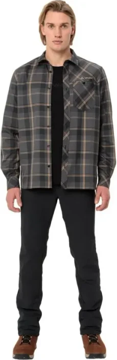 Vaude Neshan IV Hemd langarm black/oat (Herren)