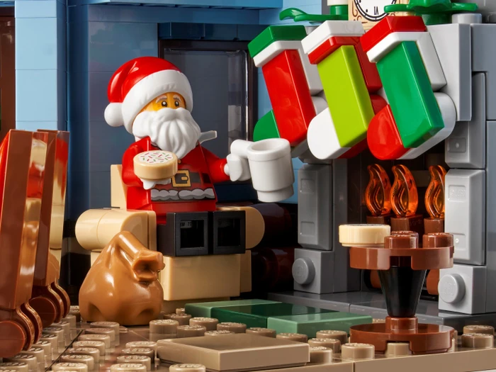 LEGO Creator Expert - Besuch des Weihnachtsmanns