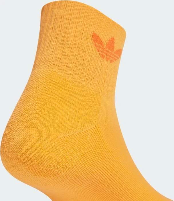 adidas Mid Ankle Socken silver green/glow pink/powder yellow, 6 Paare
