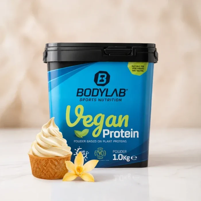 BodyLab24 Vegan Protein Vanilla Softeis 1kg