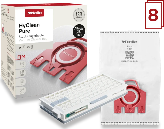 Miele Allergy XL-Pack HyClean Pure Staubsaugerbeutel