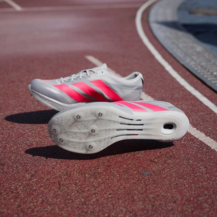 adidas Adizero Prime SP 4 grey two/lucid red/silver metallic