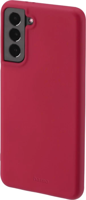 Hama Cover Finest Feel für Samsung Galaxy S21 rot