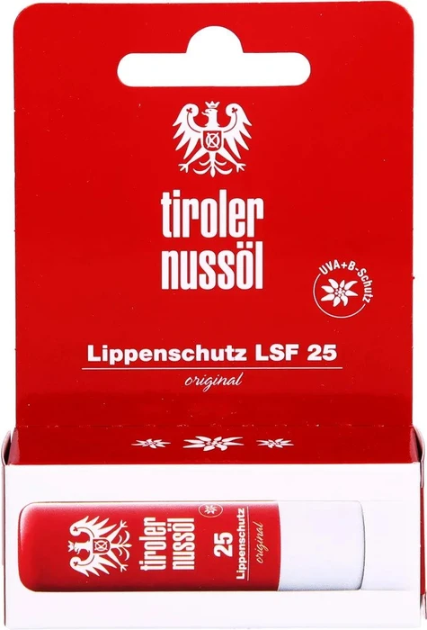 Tiroler Nussöl Lippenschutz Stick LSF25, 4.8g