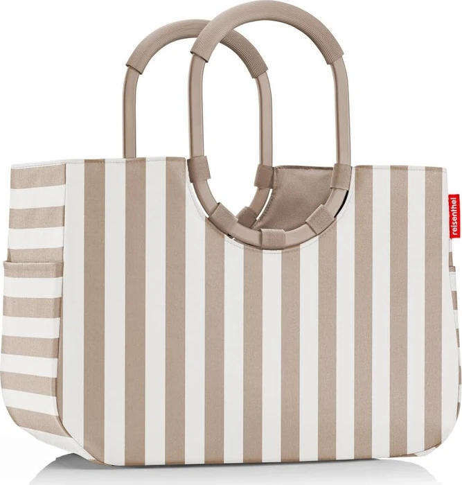 Reisenthel Loopshopper L summerstripes coffee