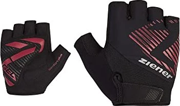 Ziener Curdt Fahrradhandschuhe sangria red