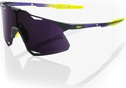 100% Hypercraft matte metallic digital brights/dark purple lens