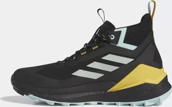 adidas Terrex Free Hiker 2.0 GTX core black/wonder silver/semi flash aqua (Herren)