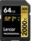 Lexar Professional 2000x Gold Series R300/W260 64GB, UHS-II U3, Class 10 Vorschaubild