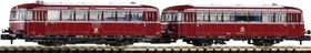 Piko - Spur N - Schienenbus 798 mit Steuerwagen 998.6 DB