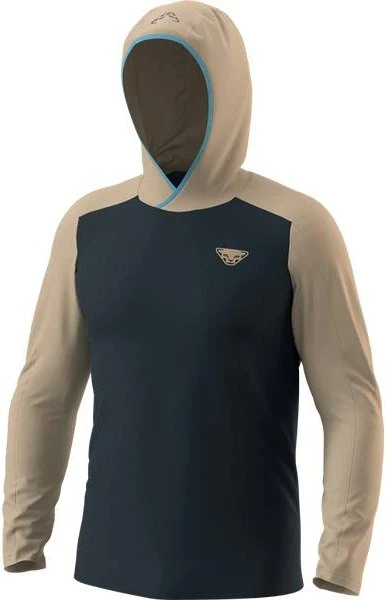 Dynafit Traverse Sun Hoodie Funktionsshirt langarm rock khaki (Herren)