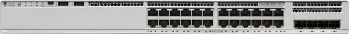 Cisco Catalyst 9200L Essentials Rackmount Gigabit Managed Switch, 24x RJ-45, 4x SFP, 370W PoE+