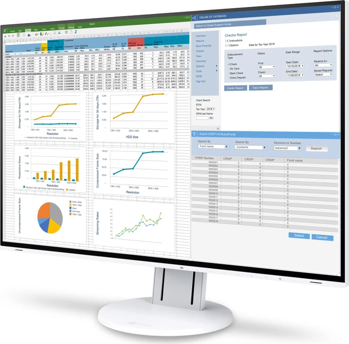 Eizo FlexScan EV2457, weiß, 24.1"