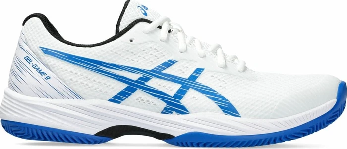 Asics Gel-Game 9 Clay white/tuna blue (Herren)