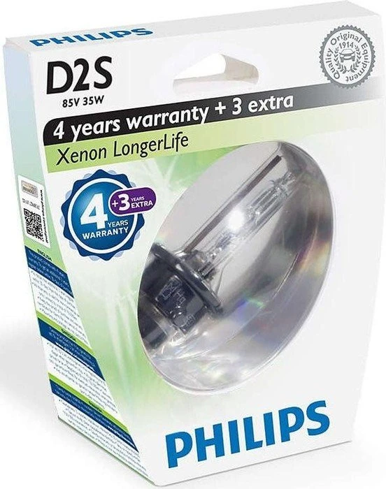 Philips Xenon LongerLife D2S 35W, 1er-Pack
