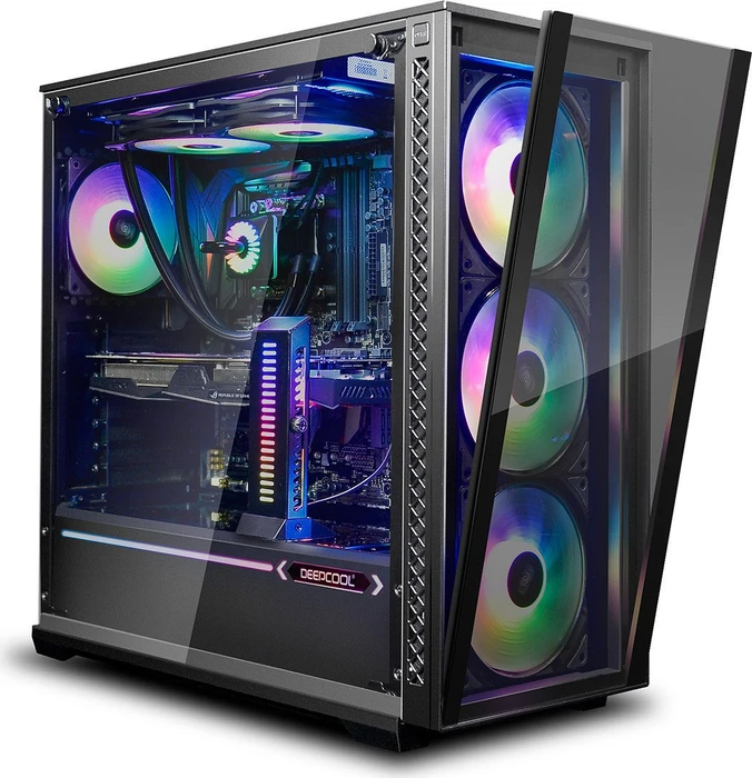 DeepCool Matrexx 70 3F, Glasfenster
