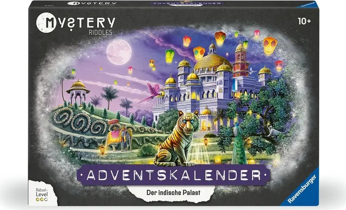 Ravensburger Mystery Adventskalender Der indische Palast