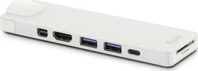 LMP USB-C 3.0 Compact Dock, silber, Port-Replikator