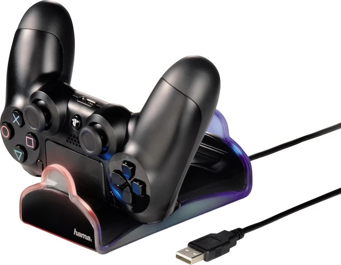 Hama Basic Dual Charger Controller Ladestation (PS4)