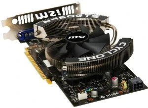 MSI GeForce GTS 450, N450GTS Cyclone 1GD5/OC, 1GB GDDR5, 2x DVI, HDMI