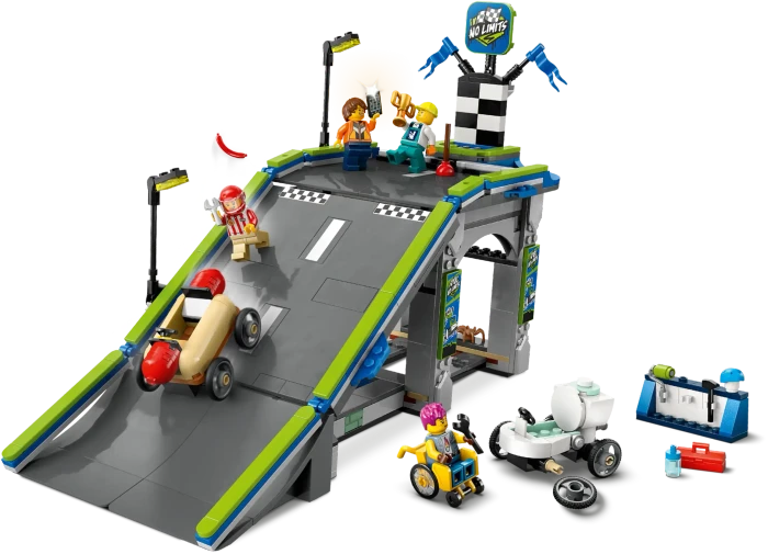 LEGO City - Keine Limits: Seifenkistenrennen mit Rampe