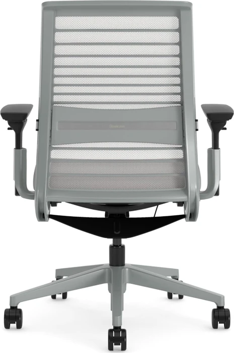 Steelcase Think Bürostuhl mit Armlehnen, grau