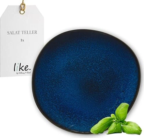 like by Villeroy & Boch Lave Bleu Frühstücksteller 23.5x23cm