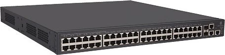 HP OfficeConnect 1950 48G Rackmount Gigabit Smart Switch, 50x RJ-45, 2x SFP+, 370W PoE+