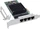 InLine Quad-Gigabit LAN-Adapter, 4x RJ-45, PCIe 2.1 x4 (51127E)