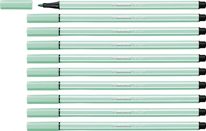 STABILO Pen 68 eisgrün, 10er-Pack