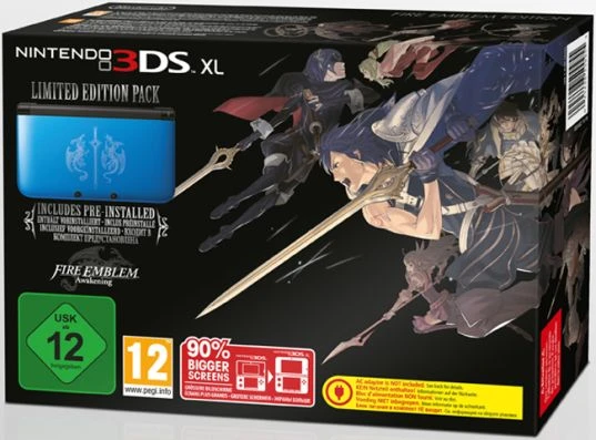 Nintendo 3DS XL Fire Emblem - Awakening Limited Edition Bundle blau