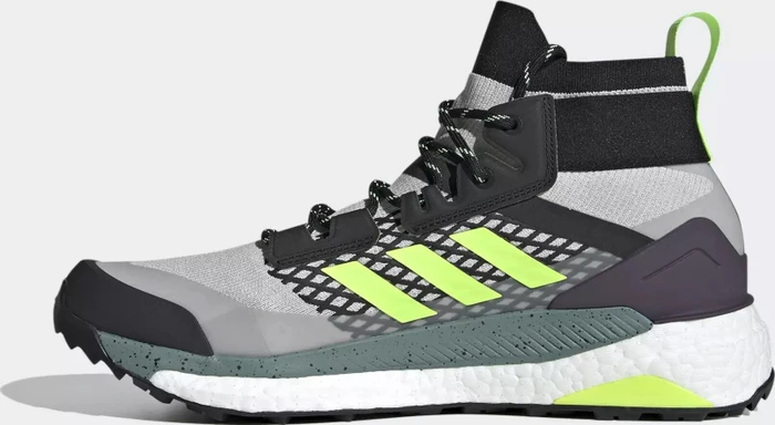 adidas Terrex Free Hiker grey two/core black/signal green (Herren)