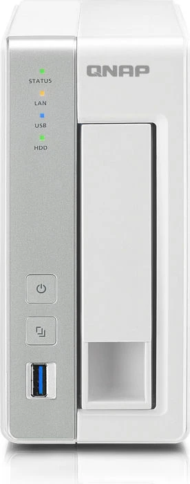 QNAP Turbo Station TS-131, 512MB RAM, 1x RJ-45 1000Base-T, 3x USB-A 3.0