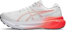 Asics Gel-Kayano 30 white/sunrise red (Damen)