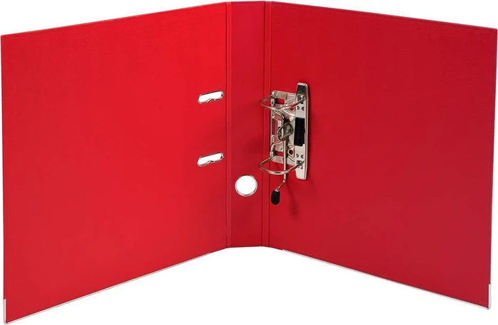 Exacompta Maxi Prem'Touch Ordner 2-Ring, 50mm, A4, rot, 10er-Pack (53145E#10)