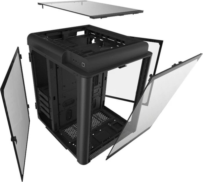 Thermaltake Level 20 HT, schwarz, Glasfenster