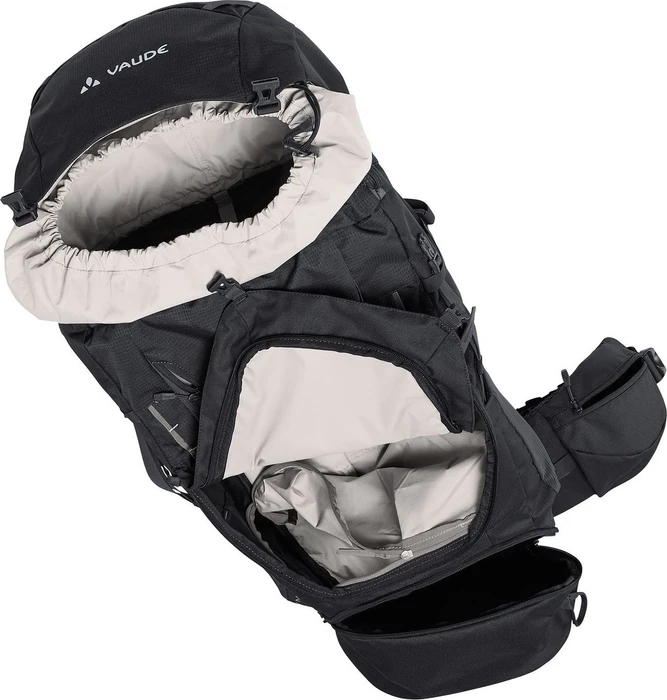 Vaude Asymmetric 52+8 Modell 2022 schwarz