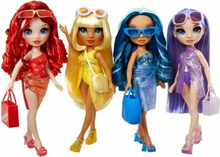 MGA Entertainment Rainbow High - Swim & Style - Ruby (507277EUC)