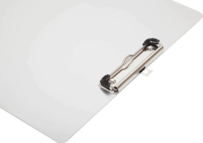 Maul Klemmbrett mit Bügelklemme, A4, silber