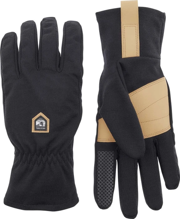 Hestra Merino Windwool Liner Innenhandschuhe schwarz