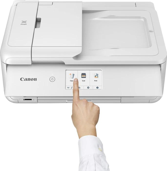 Canon PIXMA TS9551C weiß, Tinte, mehrfarbig