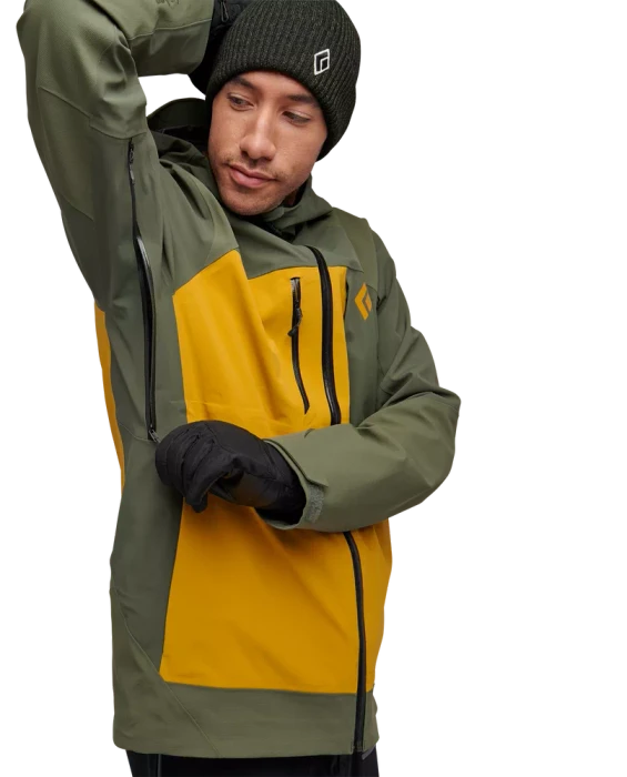 Black Diamond Recon Stretch Pro Shell Funktionsjacke tundra/amber (Herren)