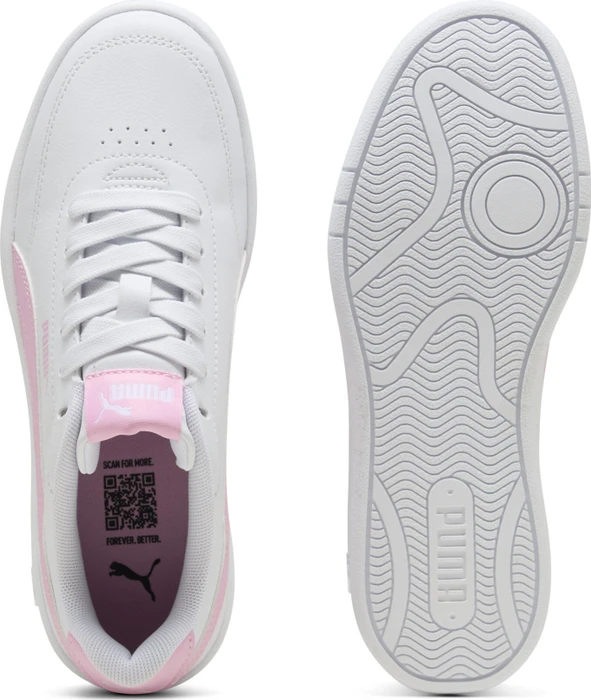 Puma Court Classic puma white/pink shimmer (Junior)