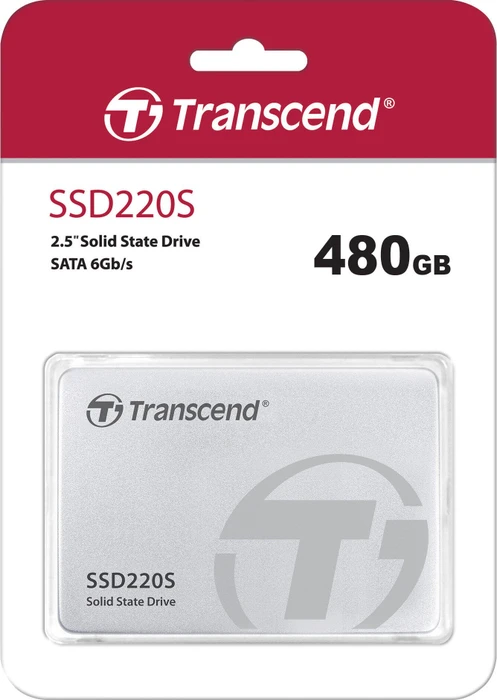 Transcend SSD220S 480GB, 2.5" / SATA 6Gb/s