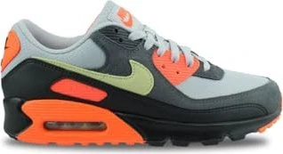 Nike Air Max 90 light smoke grey/hyper crimson/black/limelight (Herren)