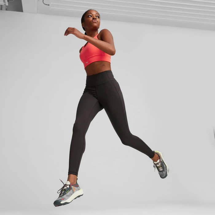 Puma Voyage Nitro 3 mineral gray/active red/lime pow (Damen)